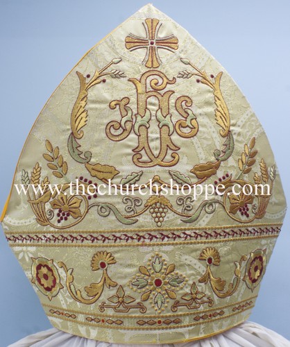 Ihs broderie mitre - broderie, en