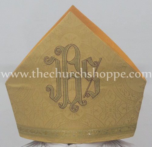 Nouvelle mitre jaune avec - mitre,
